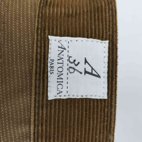 アナトミカ ANATOMICA 24AW 細畝コーデュロイパンツ メンズ 36