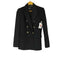 ザラ ZARA ダブル テーラードジャケット レディース US S