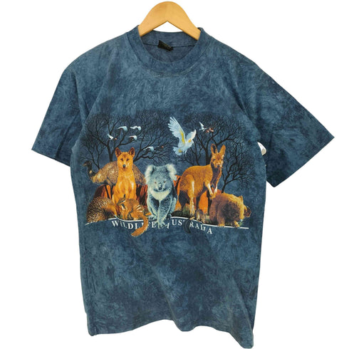 CHURINGO オーストラリア製 WILDLIFE AUSTRALIA クルーネックTシャツ メンズ import:S