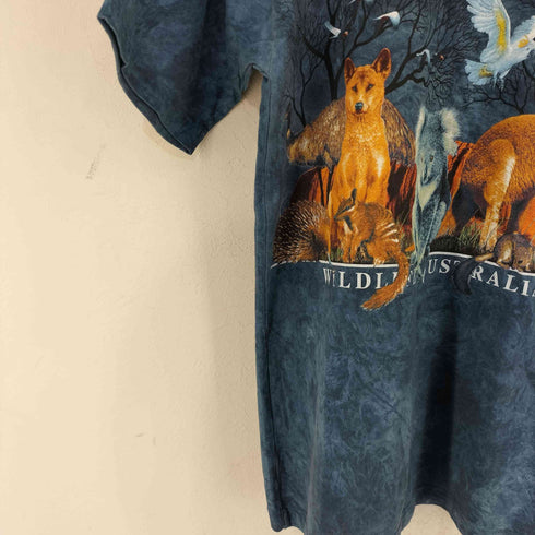 CHURINGO オーストラリア製 WILDLIFE AUSTRALIA クルーネックTシャツ メンズ import:S