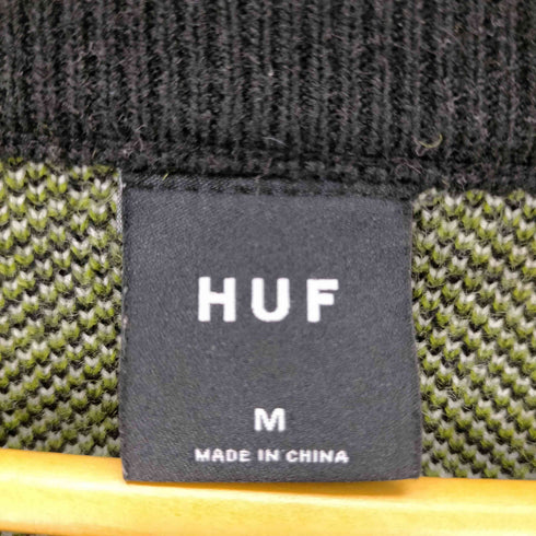 ハフ HUF BIG BLOCK CREW SWEATER メンズ JPN:M