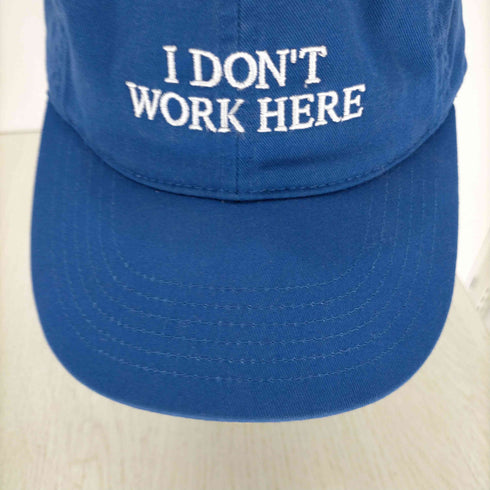 IDEA SORRY I DON’T WORK HERE HAT メンズ