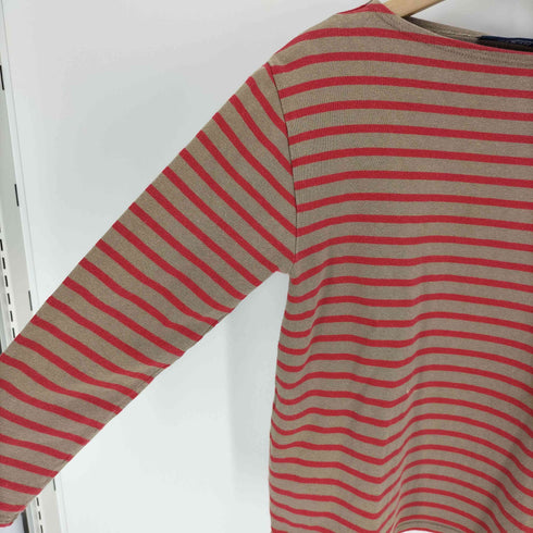 セントジェームス SAINT JAMES フランス製 ボーダー ボート ネック Tシャツ バスクシャツ レディース F:3
