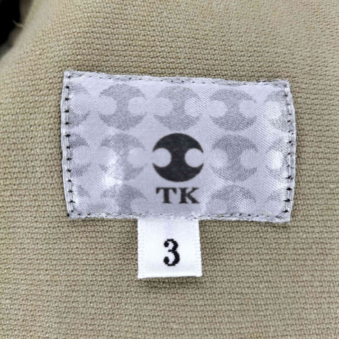 ティーケイ TK クルミボタン フーデッドっショートコート メンズ 3