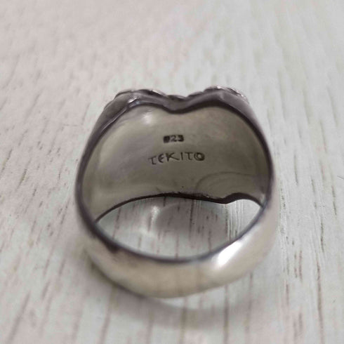 tekito Heart Ring 925 メンズ 7