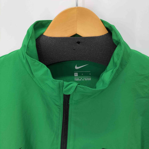 ナイキ NIKE スウォッシュロゴプリント ハーフジップナイロンジャケット メンズ import:L