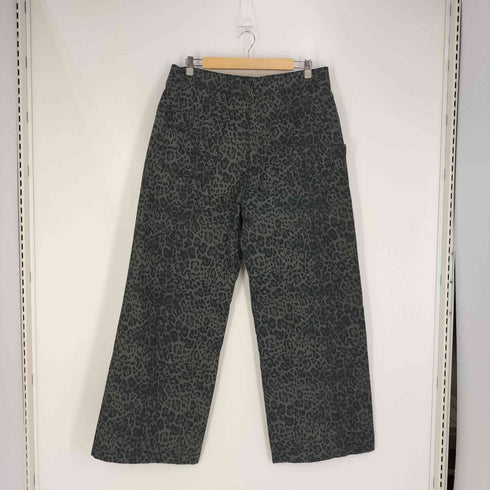 ザラ ZARA RELAXED FIT アニマル レオパード プリント パンツ メンズ 44
