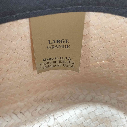 ニューヨークハット NEWYORK HAT&CAP CO. USA製 パナマ サマーハット メンズ L