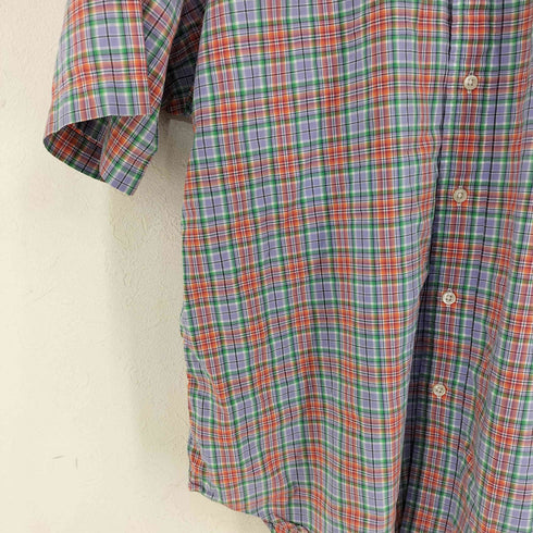 ラルフローレン RALPH LAUREN CLASSIC FIT ポニー刺繍 チェック BDシャツ メンズ import:L