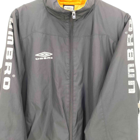 アンブロ UMBRO 90-00s 裏地キルティング ジップアップ ジャケット メンズ O