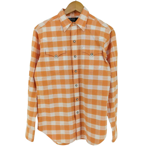 ポロバイラルフローレン Polo by RALPH LAUREN チェック ウエスタンシャツ メンズ import:S