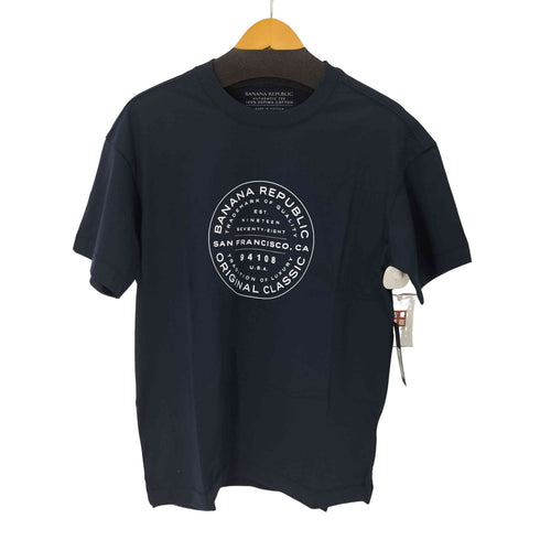 バナナリパブリック BANANA REPUBLIC プリント S/S Tシャツ メンズ import:M