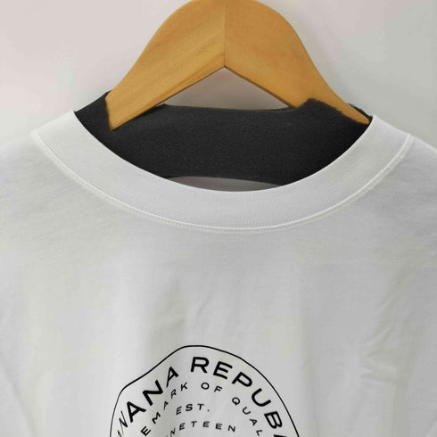 バナナリパブリック BANANA REPUBLIC プリント S/S Tシャツ メンズ import:M