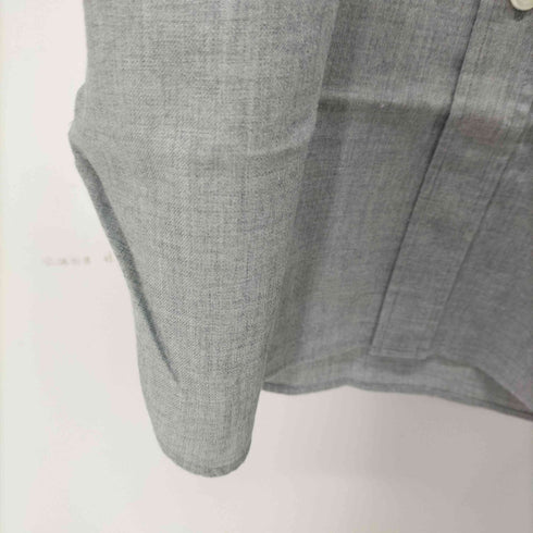 マーガレットハウエル MARGARET HOWELL コットンウール ロングスリーブシャツ メンズ M