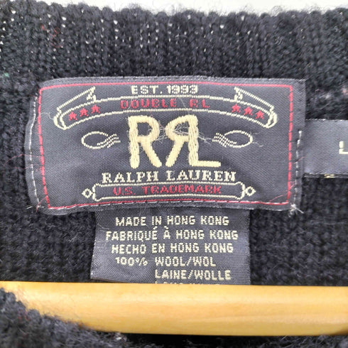 ダブルアールエルラルフローレン RRL RALPH LAUREN 90S 三ツ星タグ ノルディック柄ニット メンズ JPN:L