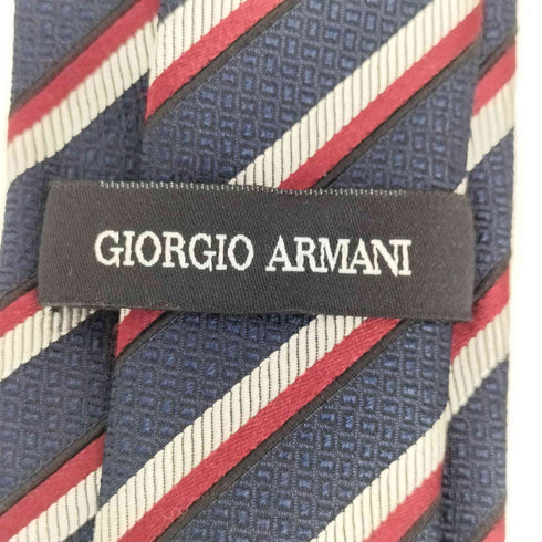 ジョルジオアルマーニ Giorgio Armani ストライプ ネクタイ メンズ