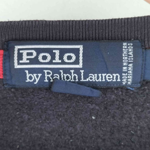 ポロバイラルフローレン Polo by RALPH LAUREN スモールポニー刺繍クルーネックスウェット メンズ import:M