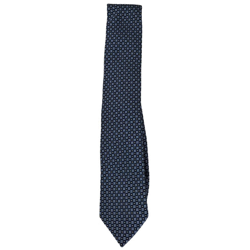 エルメネジルドゼニア Ermenegildo Zegna 総柄 シルクネクタイ メンズ