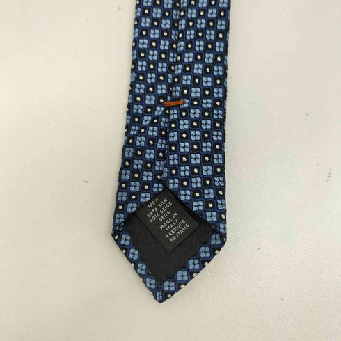 エルメネジルドゼニア Ermenegildo Zegna 総柄 シルクネクタイ メンズ