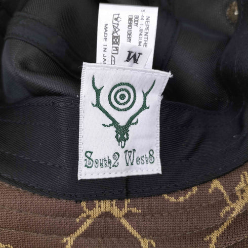サウスツーウェストエイト SOUTH2 WEST8 Bucket Hat - Poly Jq. / Skull&Target メンズ M