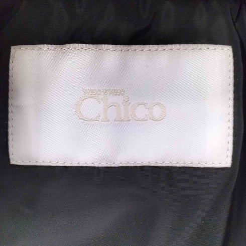 フーズフーチコ whos who Chico ミドル中綿ベスト レディース FREE