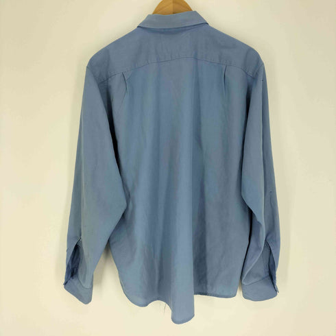 Frank Smith-Johnston 刺繍 ワッペン 襟芯 L/S ワーク シャツ メンズ