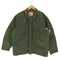 アルファインダストリーズ ALPHA INDUSTRIES 80S EXTREME COLD WEATHER JACKET IDEAL ジップ A-2 ナイロン デッキ ジャケット 1988年製 メンズ import:XL