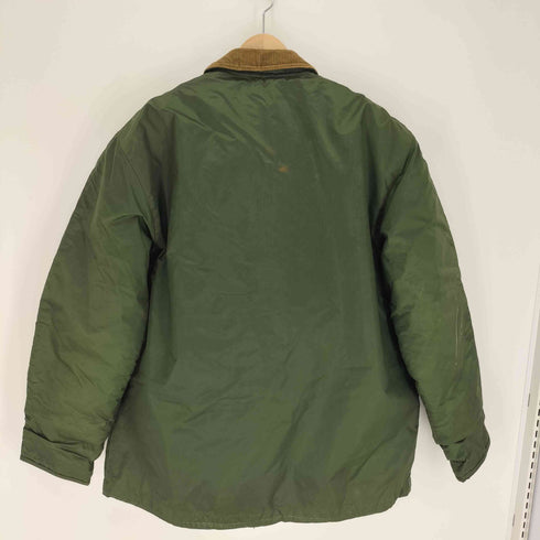アルファインダストリーズ ALPHA INDUSTRIES 80S EXTREME COLD WEATHER JACKET IDEAL ジップ A-2 ナイロン デッキ ジャケット 1988年製 メンズ import:XL