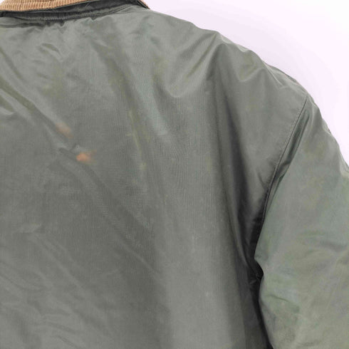 アルファインダストリーズ ALPHA INDUSTRIES 80S EXTREME COLD WEATHER JACKET IDEAL ジップ A-2 ナイロン デッキ ジャケット 1988年製 メンズ import:XL