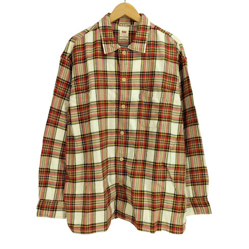 リーバイス Levis バングラデシュ製 lapellapel Plaid Loose Shirt メンズ import:M