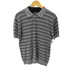 ジョンスメドレー JOHN SMEDLEY 別注 コットンニット ボーダー ポロシャツ メンズ M