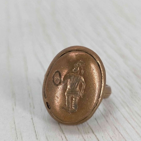 古代サーサーン朝 アンティーク リング Sassanian Mesopotamian ring メンズ 9