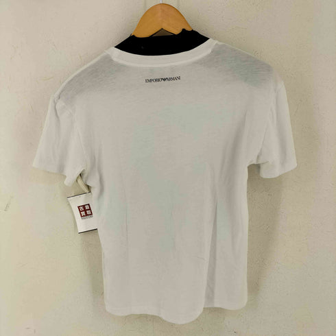 エンポリオアルマーニ EMPORIO ARMANI フロントロゴプリントTシャツ メンズ US:38