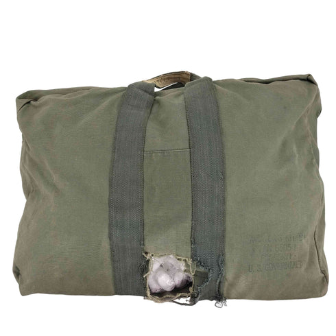 ユーエスアーミー U.S. ARMY USA製 米陸軍航空隊 AVIATOR'S KIT BAG AN 6505-1 PROPERTY U.S.GOVERNMENT ステンシル アビエイター キット バッグ CONMAR ジップ メンズ