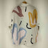 総柄 L/S シルクサテンシャツ レディース
