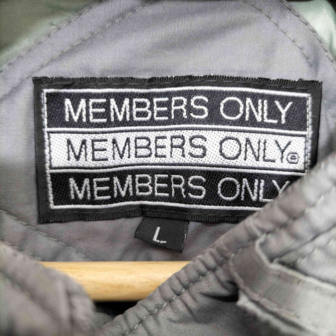 MembersOnly 韓国製 中綿リブジャケット メンズ L