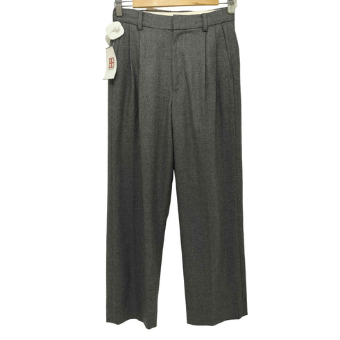 ユナイテッドアローズ UNITED ARROWS フランネル 2タック テーパードパンツ レディース JPN:36