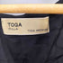 トーガプルラ TOGA PULLA キュプラ 裾レース切替 ノースリーブワンピース レディース ONE SIZE