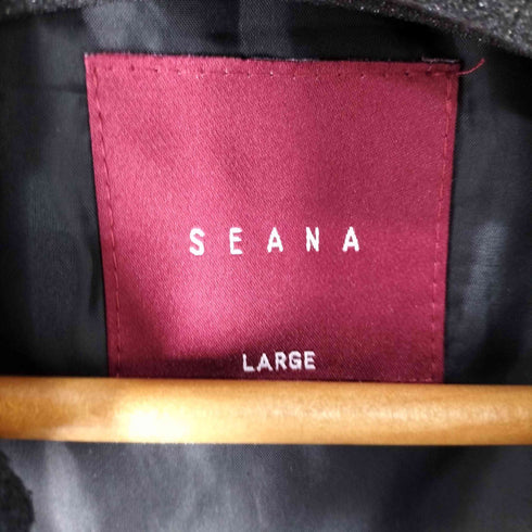 SEANA ウールライダースジャケット メンズ L