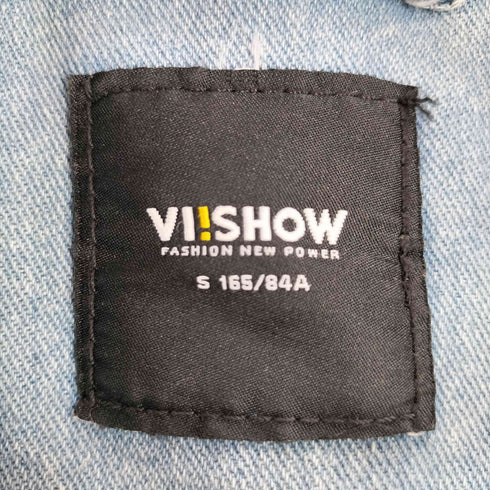 VIISHOW ライダース デニムジャケット メンズ S