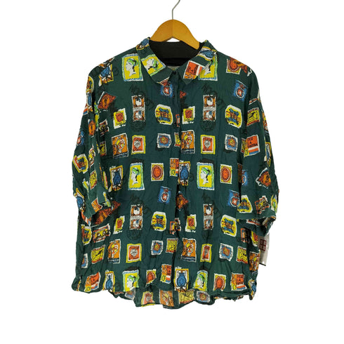 LEDIN S/S 総柄 プルオーバーシャツ レディース JPN:M