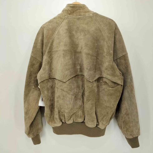 ザフォックスコレクション THE FOX COLLECTION 80s 韓国製 タータンチェックライナーレザースウィングトップジャケット メンズ XL