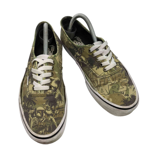 バンズ VANS AUTHENTIC Boba Fett Camo ローカットスニーカー メンズ US:8.5