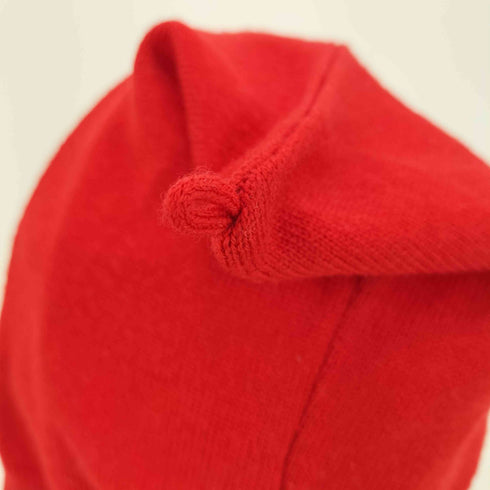 ヴィヴィアンウエストウッドレッドレーベル Vivienne Westwood RED LABEL オーブ刺繍 オリゾンティタグ ウールニット帽 ビーニー レディース