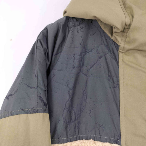 ノーアイディー NO ID. JQナイロン切替ボアフーデッドBLZ メンズ ONE SIZE