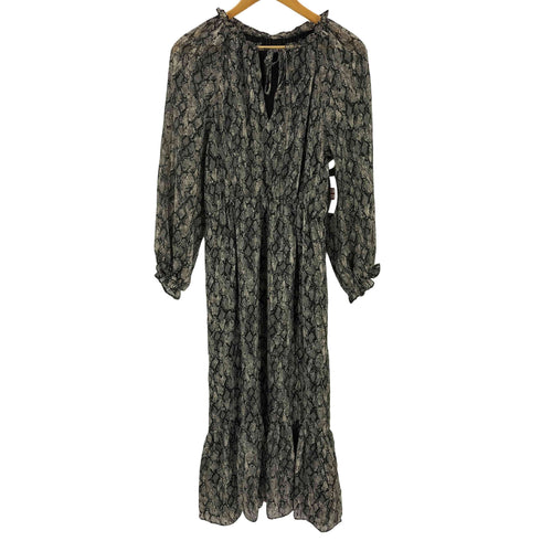 ザラ ZARA パイソンドレス レディース import:M