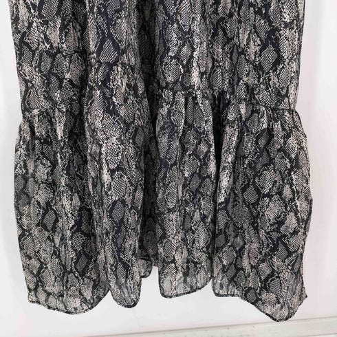 ザラ ZARA パイソンドレス レディース import:M