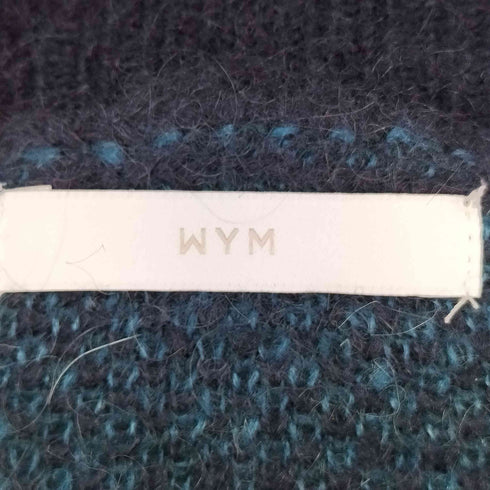 ウィム バイ リドム WYM LIDNM MOHAIR BLEND JACQUARD SHAGGY KNIT メンズ JPN:M
