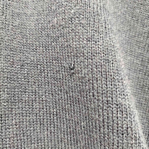 フレッドペリー FRED PERRY 90S 緑タグ ロゴ刺繍 Vネック ニットプルオーバー メンズ US:40