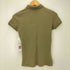 ラルフローレン RALPH LAUREN ビーズ ビッグ ポニー 5連ボタン S/S ポロシャツ レディース import:S